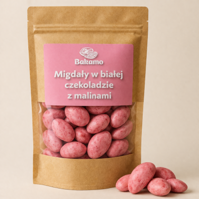 Migdały w białej...